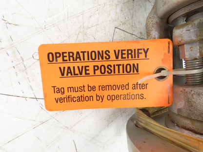 Edward D66128ML Univalve Y-Pattern Globe Valve 4" Butt Weld 4595psi B16.34SPL