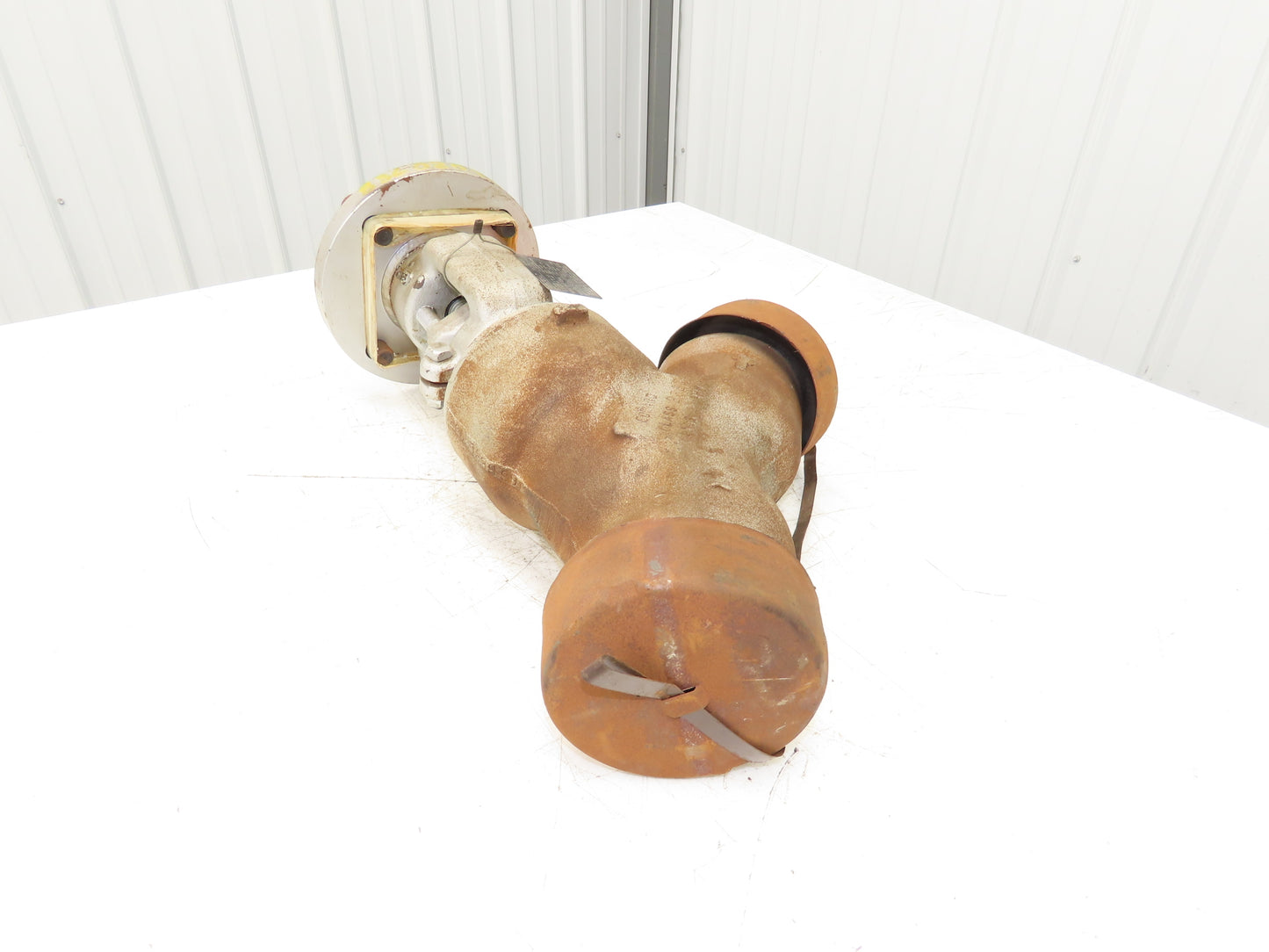 Edward D66128ML Univalve Y-Pattern Globe Valve 4" Butt Weld 4595psi B16.34SPL