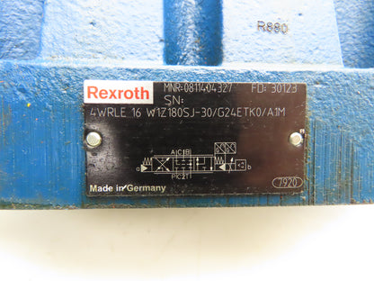 Bosch 0811404327 Proportional Servo Valve  4WRLE16W1Z180SJ-30/G24ETKO/A1M