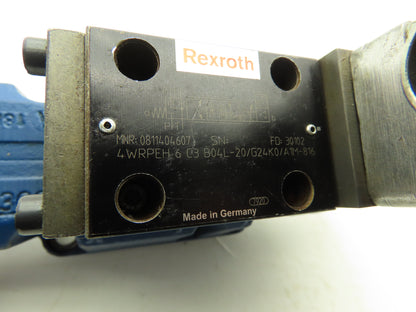 Bosch 0811404327 Proportional Servo Valve  4WRLE16W1Z180SJ-30/G24ETKO/A1M