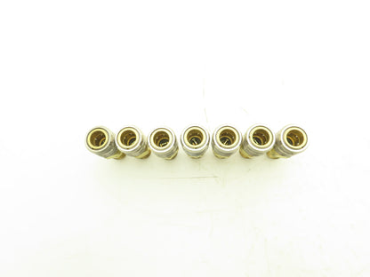 Hansen 400 Series Pneumatic Socket Coupling 1/2" Barb  Brass Body Lot of 7