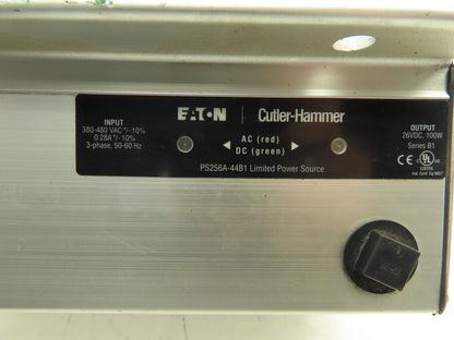 Eaton Cutler Hammer PS256A-44B1 Conveyor Power Supply 480V 3PH In 26VDC 100W Out