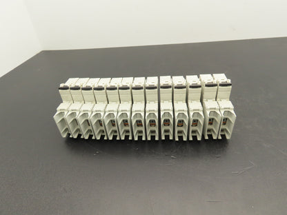 Siemens 5SJ4104-7HG42 Circuit Breaker 10kA 1 Pole 4A Lot of 13