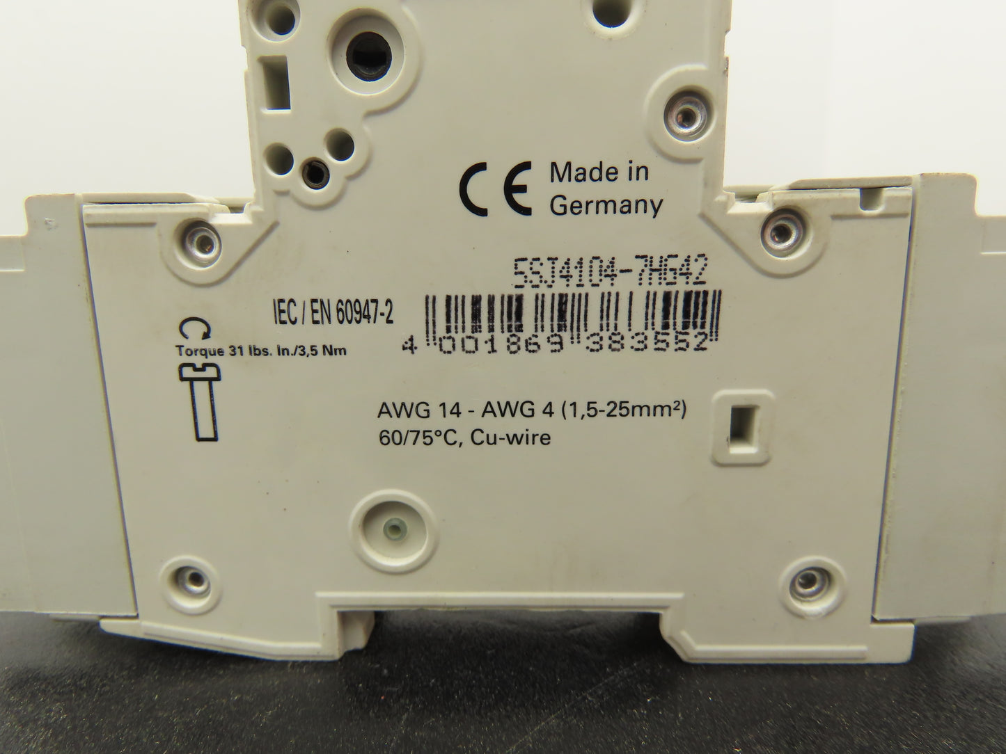 Siemens 5SJ4104-7HG42 Circuit Breaker 10kA 1 Pole 4A Lot of 13