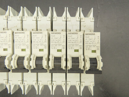 Siemens 5SJ4104-7HG42 Circuit Breaker 10kA 1 Pole 4A Lot of 13