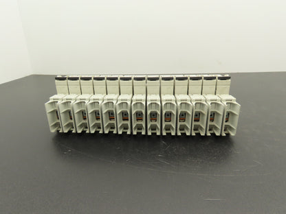 Siemens 5SJ4104-7HG42 Circuit Breaker 10kA 1 Pole 4A Lot of 13