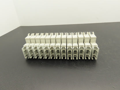 Siemens 5SJ4104-7HG42 Circuit Breaker 10kA 1 Pole 4A Lot of 13