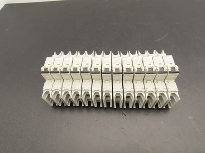 Siemens 5SJ4104-7HG42 Circuit Breaker 10kA 1 Pole 4A Lot of 13