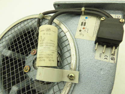 Ebm D4E160-AA01-01 Centrifugal Blower Fan 220V 120W 1100 RPM 160mm Cast Aluminum