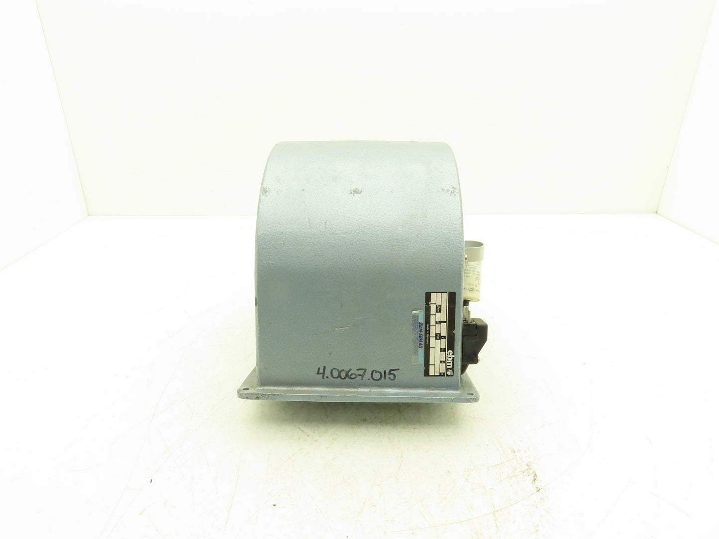 Ebm D4E160-AA01-01 Centrifugal Blower Fan 220V 120W 1100 RPM 160mm Cast Aluminum