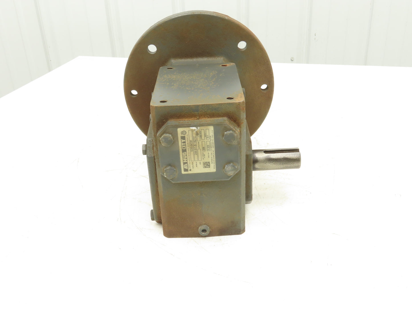 Hub City 0230-04735 Worm Gearbox 5:1 Reducer 350rpm LH 182TC