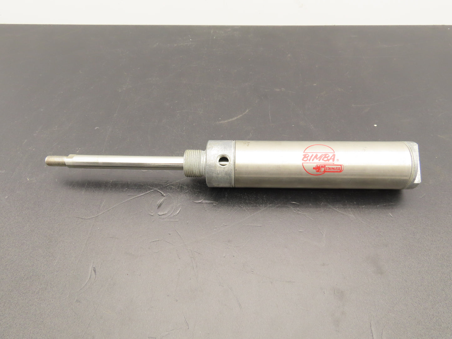 Bimba MRS-315-D Pneumatic Round Air Cylinder 2" Bore 5" Stroke Stainless Steel