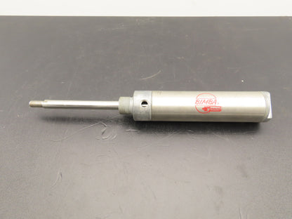 Bimba MRS-315-D Pneumatic Round Air Cylinder 2" Bore 5" Stroke Stainless Steel
