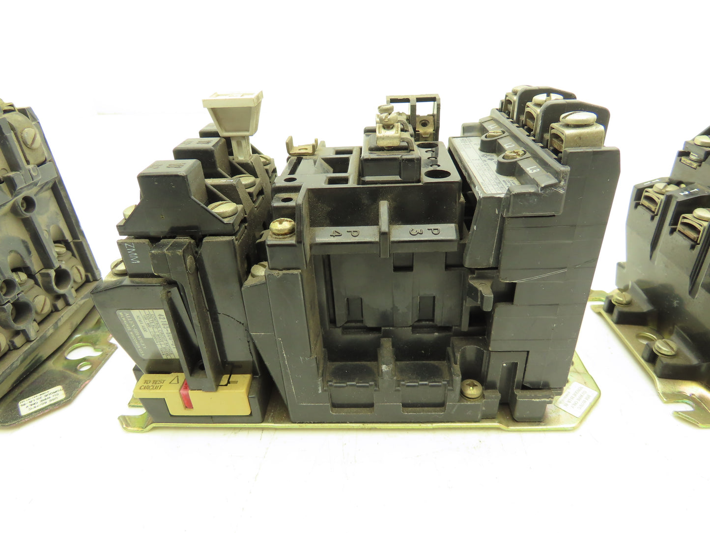 Allen Bradley 509-BOD Motor Starter Overload Relay 120V Coil 600V Lot of 3