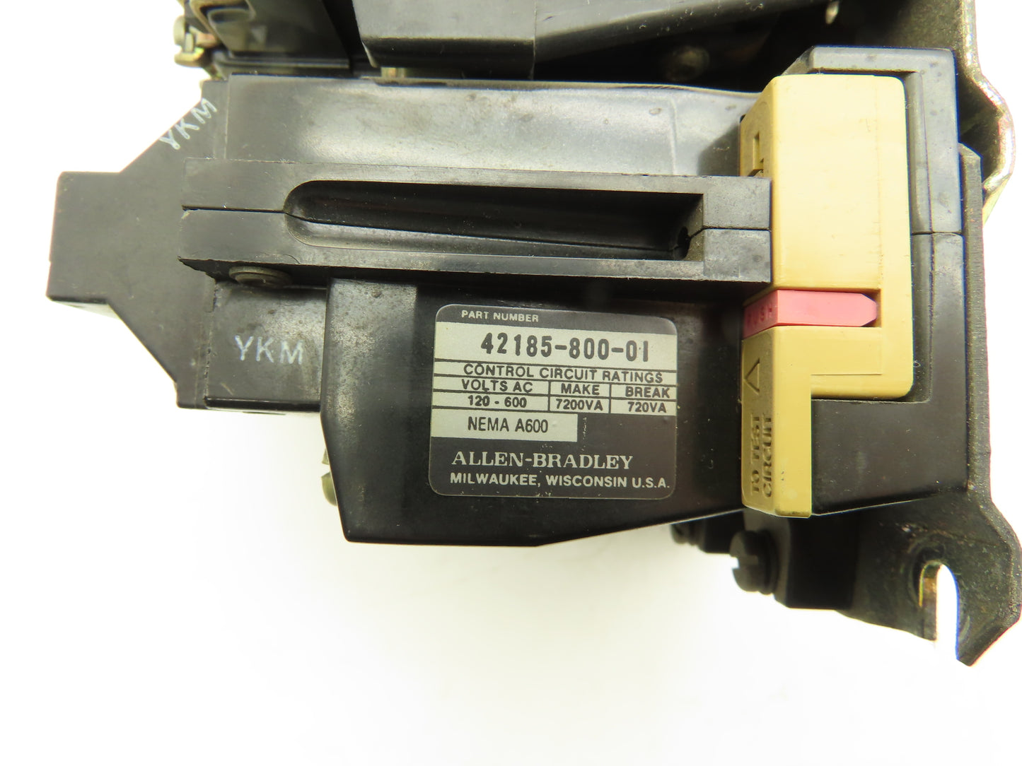 Allen Bradley 509-BOD Motor Starter Overload Relay 120V Coil 600V Lot of 3
