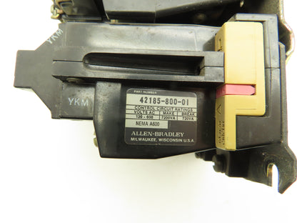 Allen Bradley 509-BOD Motor Starter Overload Relay 120V Coil 600V Lot of 3