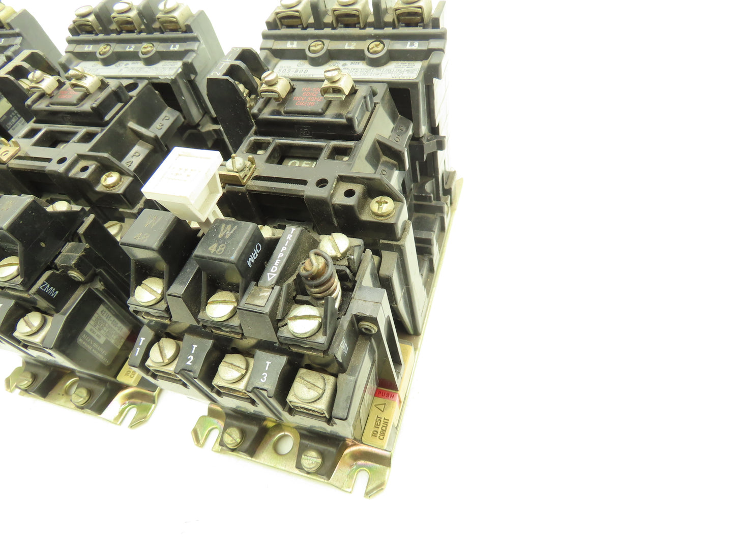 Allen Bradley 509-BOD Motor Starter Overload Relay 120V Coil 600V Lot of 3