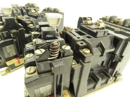 Allen Bradley 509-BOD Motor Starter Overload Relay 120V Coil 600V Lot of 3