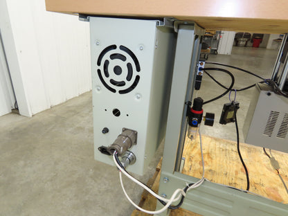 Changzhou JT-100-Q Ultrasonic Welding Sewing Head Unit Press 2x1" Foot 220V