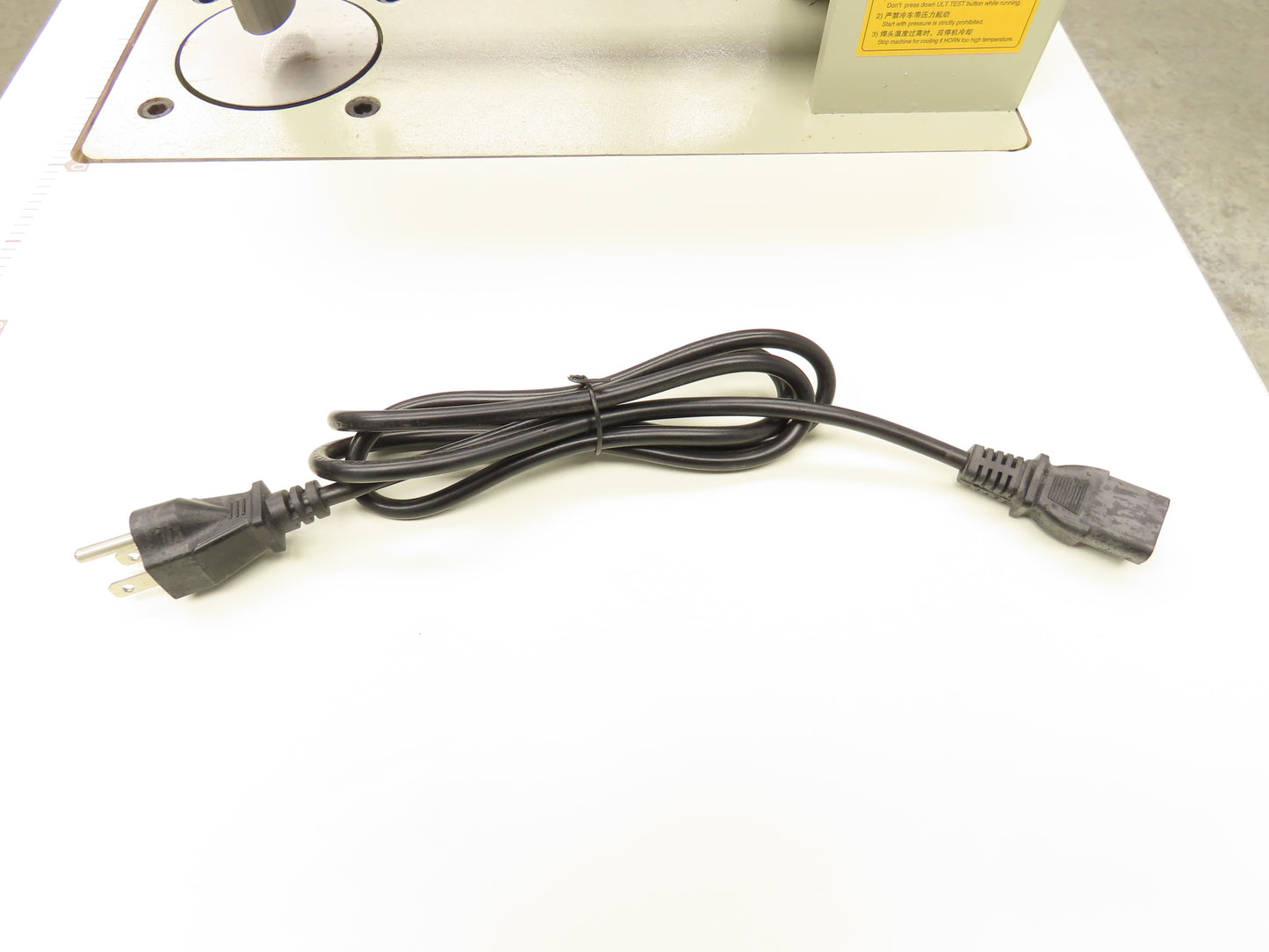 Changzhou JT-100-Q Ultrasonic Welding Sewing Head Unit Press 2x1" Foot 220V