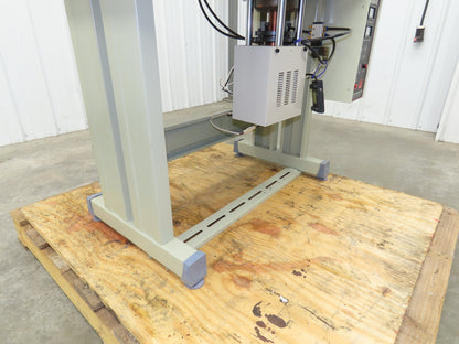 Changzhou JT-100-Q Ultrasonic Welding Sewing Head Unit Press 2x1" Foot 220V