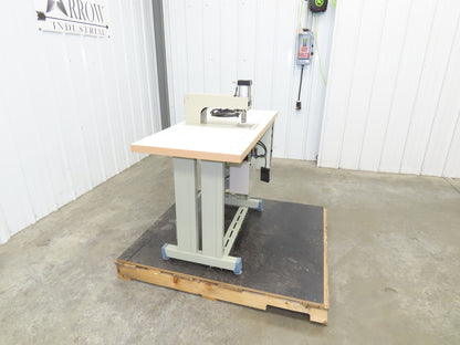Changzhou JT-100-Q Ultrasonic Welding Sewing Head Unit Press 2x1" Foot 220V