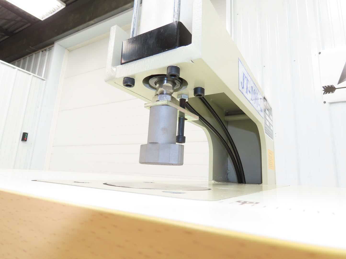 Changzhou JT-100-Q Ultrasonic Welding Sewing Head Unit Press 2x1" Foot 220V