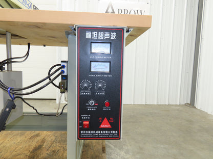 Changzhou JT-50-Q Ultrasonic Welding Sewing Head Unit Press 18x20mm Foot 220V