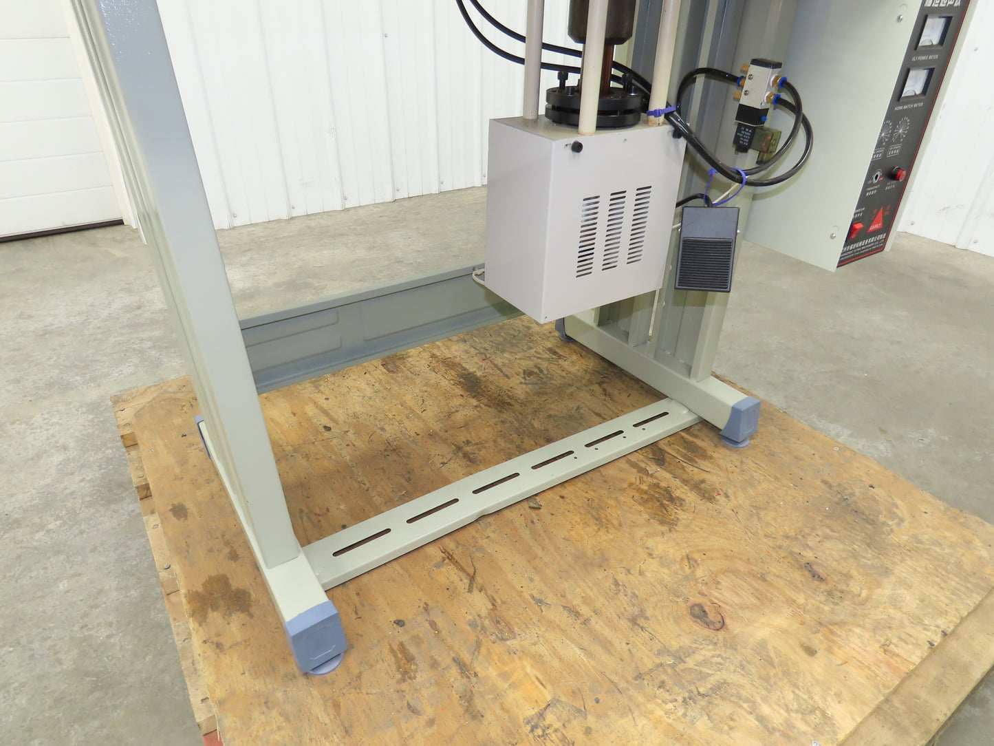 Changzhou JT-50-Q Ultrasonic Welding Sewing Head Unit Press 18x20mm Foot 220V