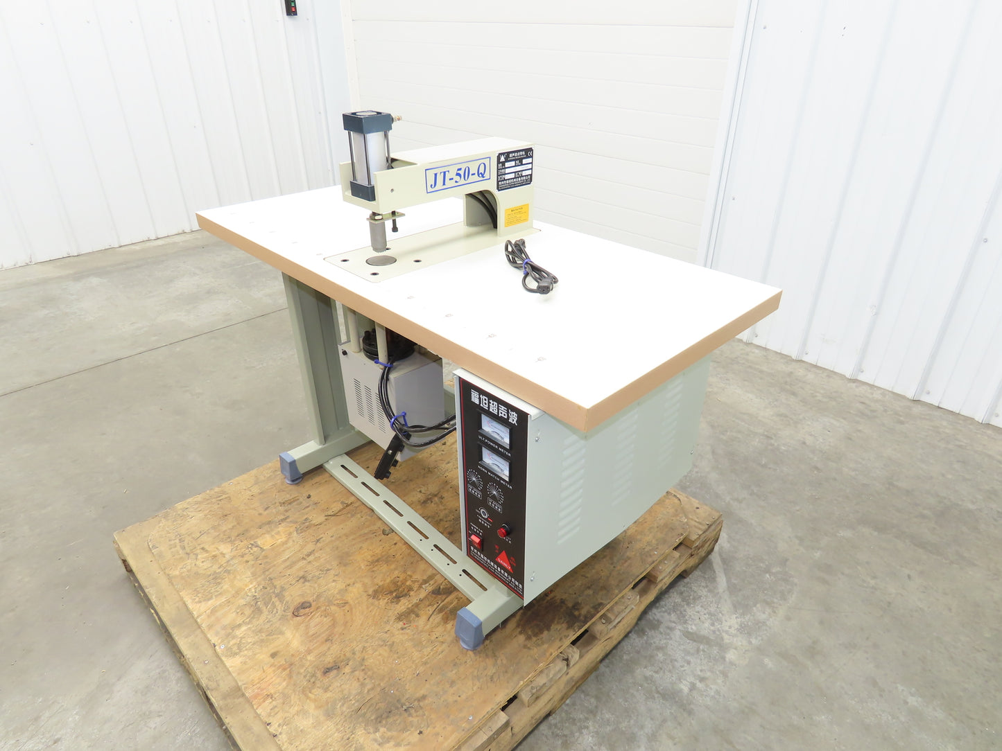 Changzhou JT-50-Q Ultrasonic Welding Sewing Head Unit Press 18x20mm Foot 220V