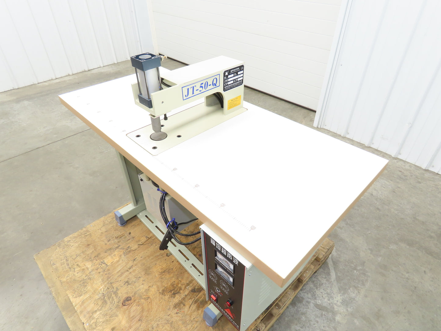 Changzhou JT-50-Q Ultrasonic Welding Sewing Head Unit Press 18x20mm Foot 220V