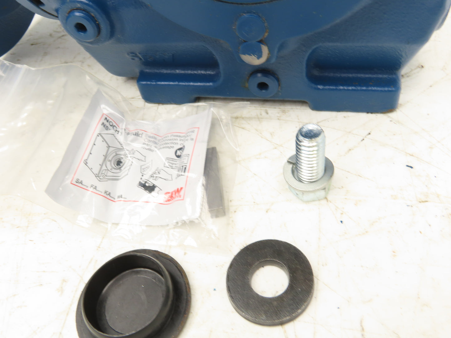 Sew Eurodrive SA47/T AMS56 Helical Inline Gear Drive 54.5:1 Reducer Hollow Shaft