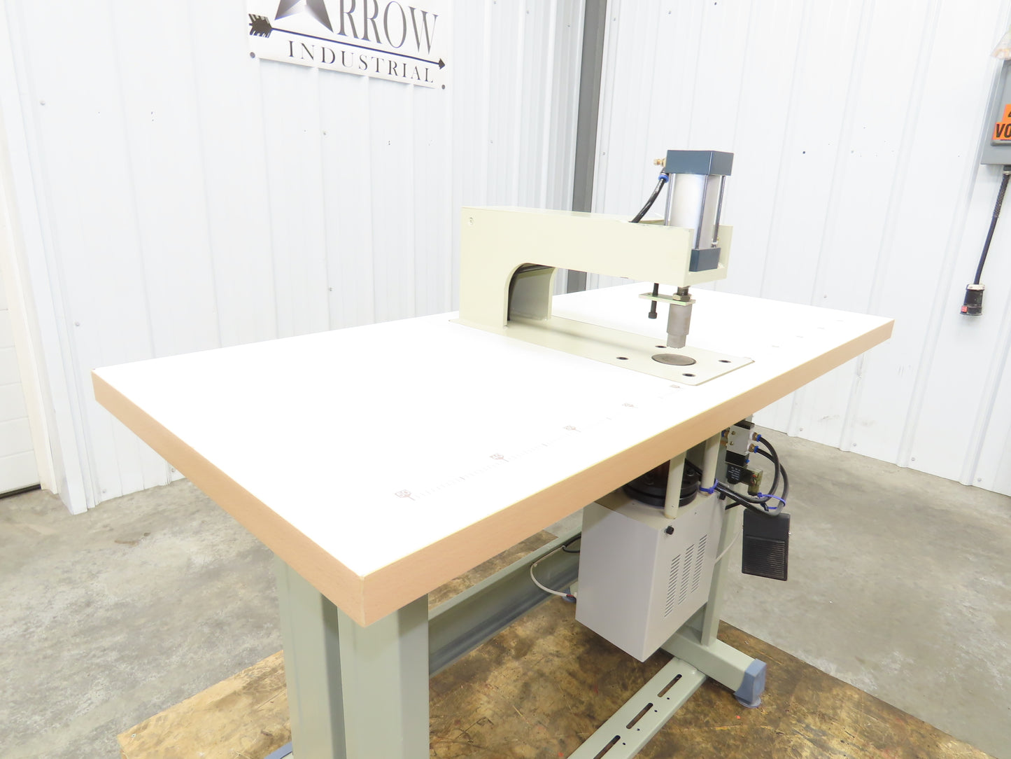 Changzhou JT-50-Q Ultrasonic Welding Sewing Head Unit Press 18x20mm Foot 220V