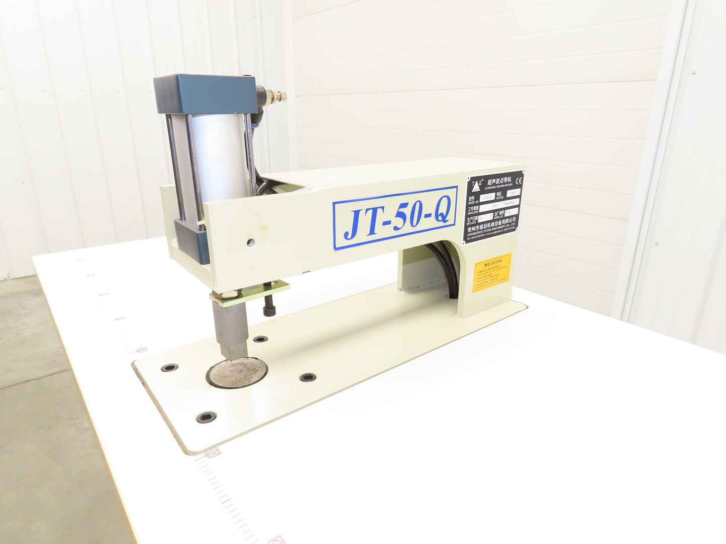 Changzhou JT-50-Q Ultrasonic Welding Sewing Head Unit Press 18x20mm Foot 220V