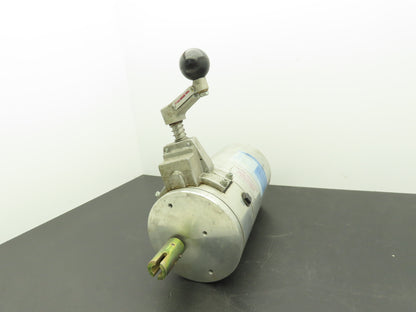 Jordan Controls SM1530A/5/400-6.5-S-FM-E-0-M-2-2 Rotary Actuator 5rpm 400 In-lb