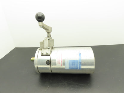 Jordan Controls SM1530A/5/400-6.5-S-FM-E-0-M-2-2 Rotary Actuator 5rpm 400 In-lb