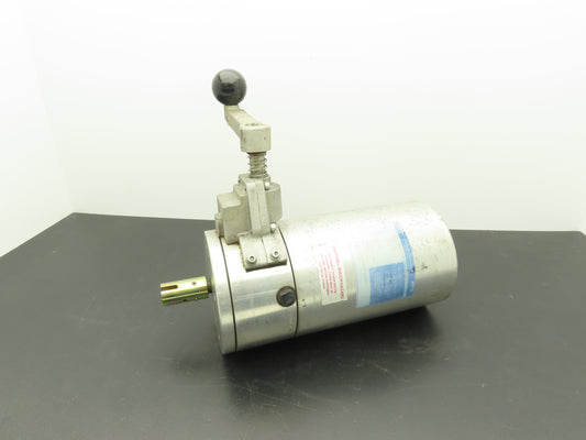Jordan Controls SM1530A/5/400-6.5-S-FM-E-0-M-2-2 Rotary Actuator 5rpm 400 In-lb
