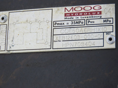 Moog CCE50A6RH1X10 Hydraulic Cartridge Valve
