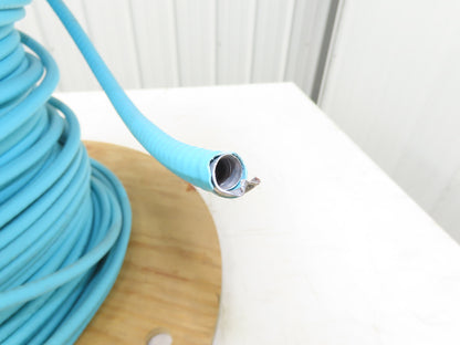 Corning 6-Fiber Optic MIC Tight-Buffered Interlocking Armored Plenum Cable 210'