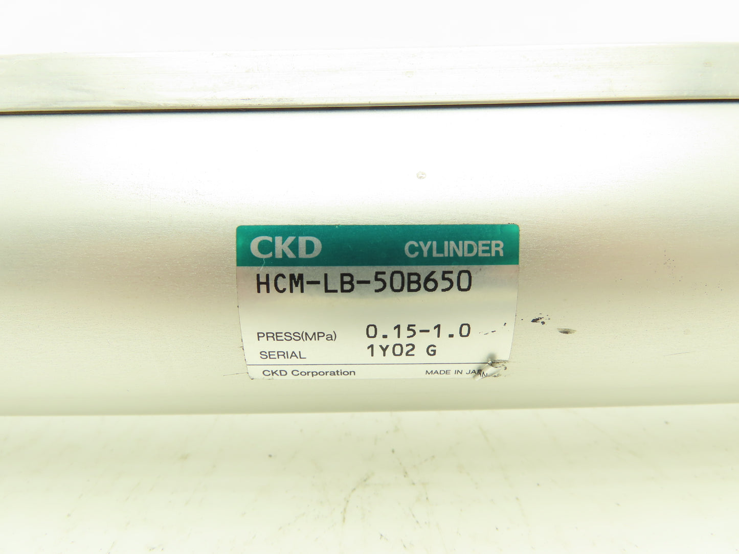 CKD HCM-LB-50B650 Pneumatic Air Cylinder 50mm Bore 650mm Stroke High Absorption