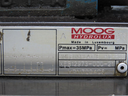 Moog CCE50A6RH1X10 Hydraulic Cartridge Valve