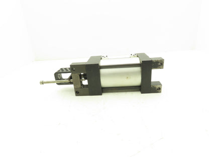 Vickers Q6E-4.00X4.00-N-1.00-2-L-N-H-1-1 Pneumatic Air Cylinder 4"Bore 4"Stroke