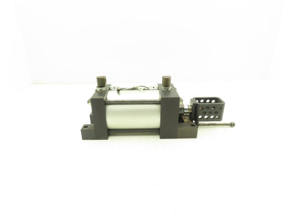 Vickers Q6E-4.00X4.00-N-1.00-2-L-N-H-1-1 Pneumatic Air Cylinder 4"Bore 4"Stroke