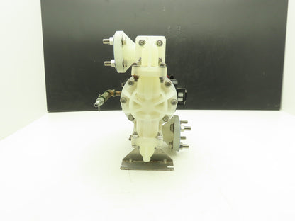 Sandpiper S10B1P2PPAS000 Pneumatic Diaphragm Air Pump 1" Non-Metallic Poly