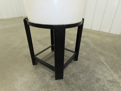 Chem Tainer TC1829CA-MCM Poly Plastic Chemical Tank 30 Gallon Lid Metal Stand