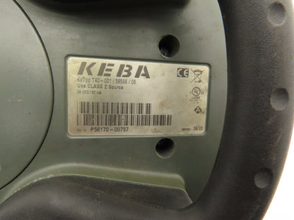 KEBA KeTop T40-001 Teach Pendant Control Module  *For Parts or Repair*