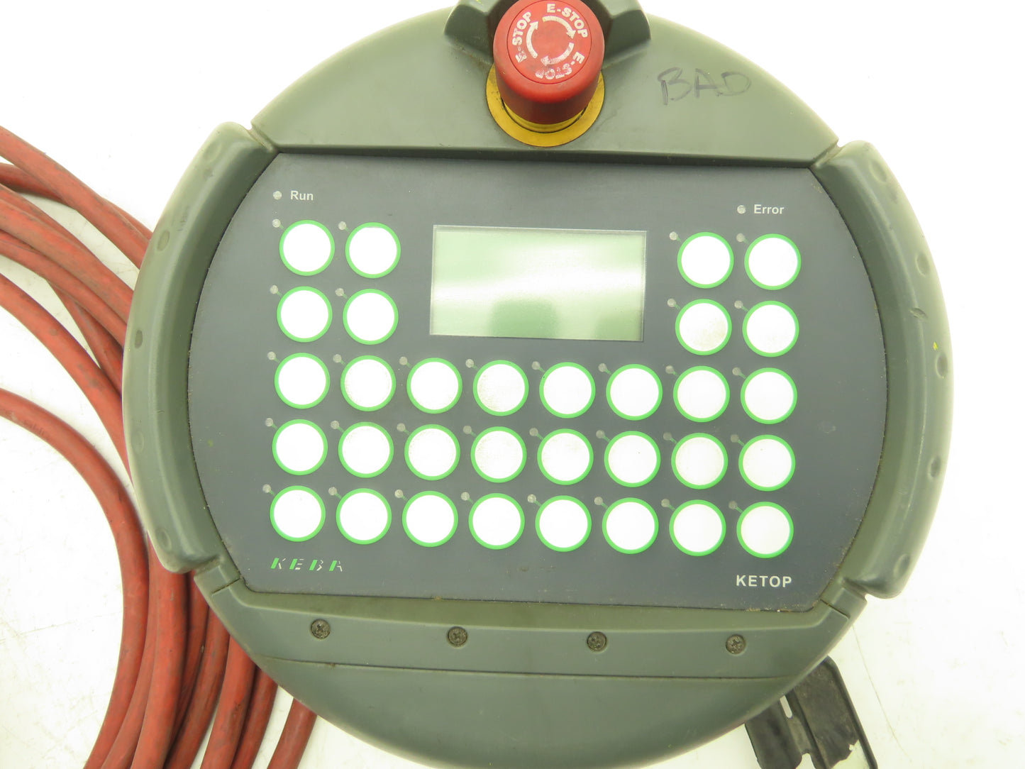 KEBA KeTop T40-001 Teach Pendant Control Module  *For Parts or Repair*