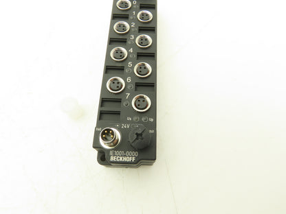 Beckhoff IE1001-0000 Extension Box 8-Channel Digital Input 24VDC M8