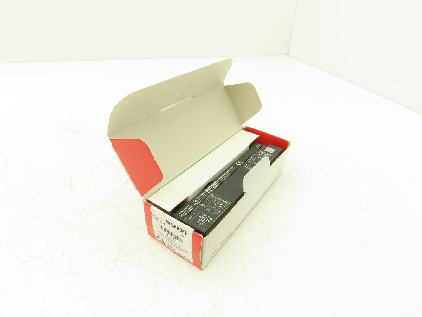 Beckhoff IE1001-0000 Extension Box 8-Channel Digital Input 24VDC M8
