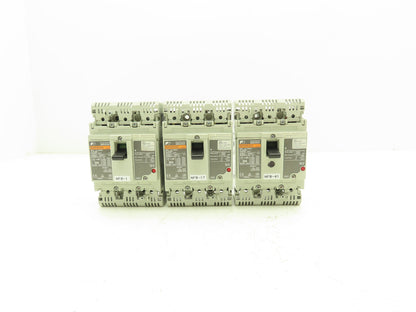 Fuji BW50RAGU-3P020 3-Pole Auto Circuit Breaker 20A 500V 3Ph Molded Case